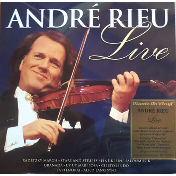 André Rieu - Live LP (2023 Music On Vinyl, Limited 1000, Numbered, Translucent Blue