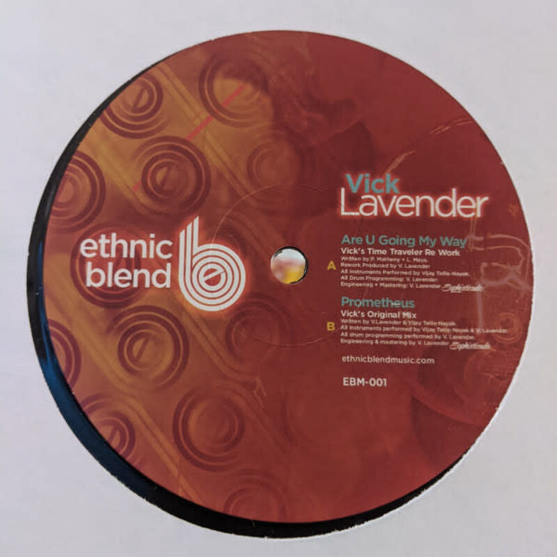 Vick Lavender – Vick Lavender Project 12" (2023, Ethnic Blend Music)