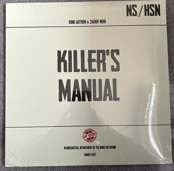 King Author, Zagnif Nori – Killer’s Manual LP (2021, Limited Edition)
