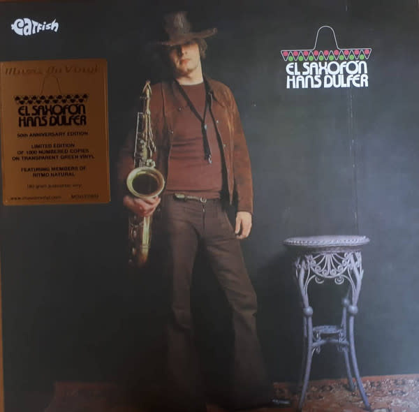 Hans Dulfer - El Saxofón LP (2021 Music On Vinyl Reissue), Limited 1000, Numbered, Transparent Green Vinyl