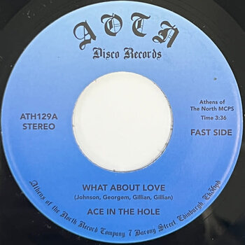 Ace In The Hole – What About Love 7" (2023, Athens Of The North)