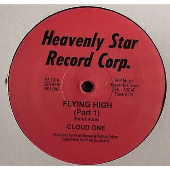 Cloud One – Flying High 12" (2023 Reissue, Heavenly Star Records)