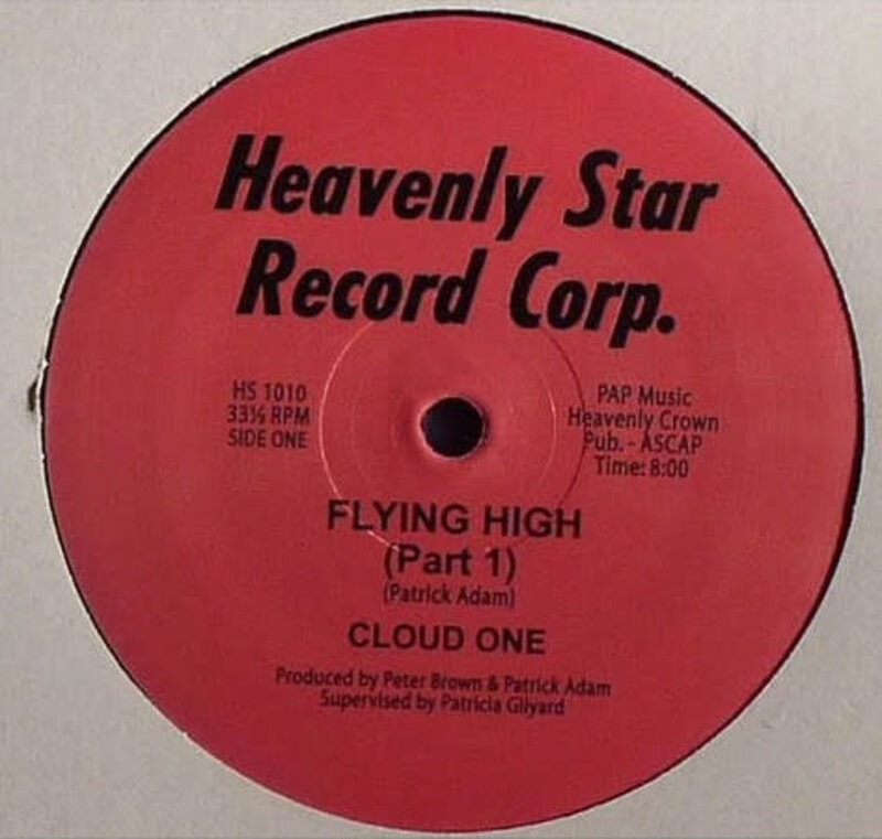 Cloud One – Flying High 12" (2023 Reissue, Heavenly Star Records)