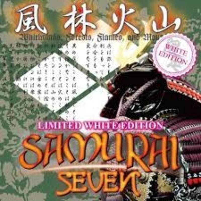 DJ $hin - Samurai Seven 7" (2017), White Vinyl