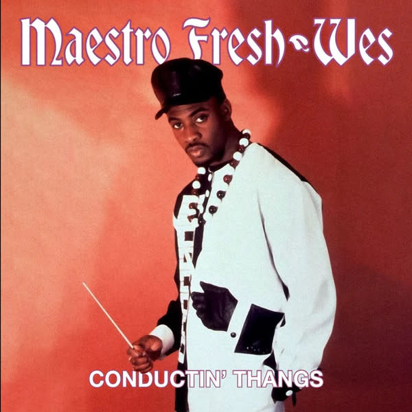 Maestro Fresh-Wes - Conductin Thangs 7" (2022 	FlipNJay Records Reissue)