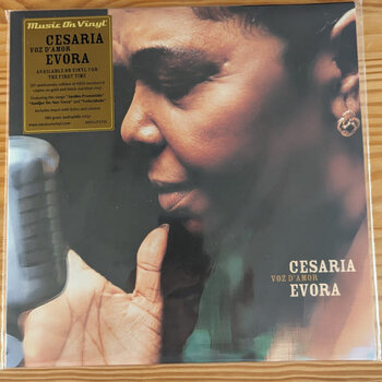 Cesaria Evora - Voz d'Amor 2LP (2023 Music On Vinyl Reissue), Limited 1000, Numbered, Gold and black marbled