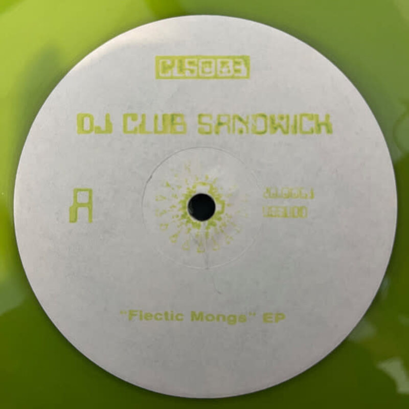 DJ Club Sandwich - Flectic Mongs EP 12" (2022 Citra Lab Sounds), Toronto Electro IDM Acid
