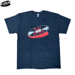 Play De Record Logo T-Shirt [BLACK]