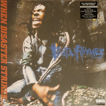 Busta Rhymes - When Disaster Strikes... 2LP (2023 Reissue), Silver, 25th Anniversary