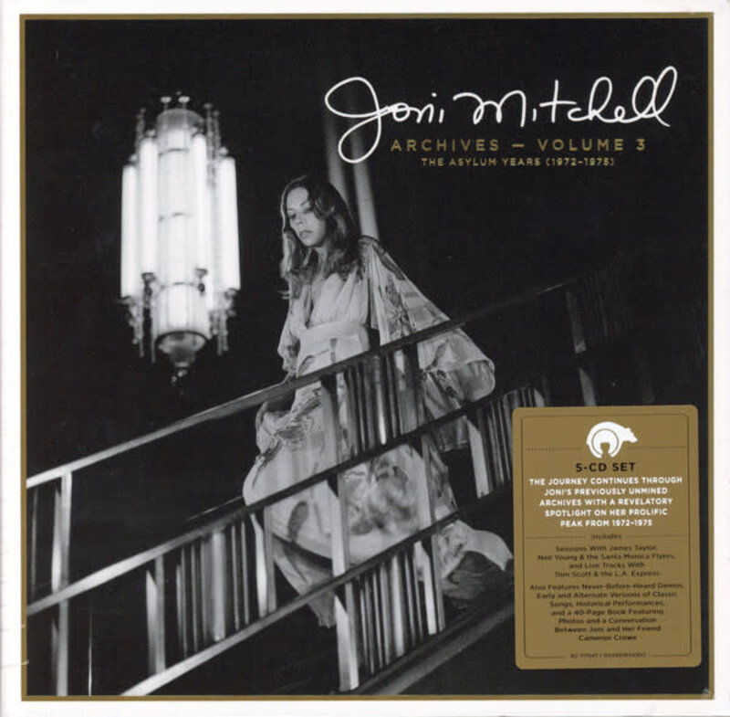 Joni Mitchell - Archives, Vol. 3: The Asylum Years (1972- 1975) 4LP BOX SET (2023)