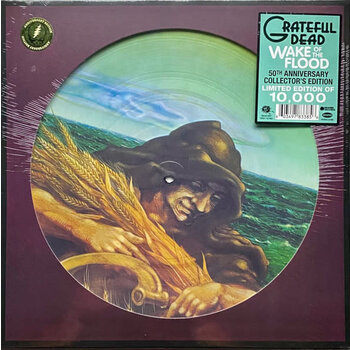 The Grateful Dead – Wake Of The Flood LP (2023 Reissue, 50th Anniversary Collector's Edition, Picture Disc)