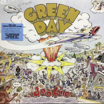 Green Day – Dookie LP (2023 Reissue, 30th Anniversary Edition, Baby Blue Vinyl)
