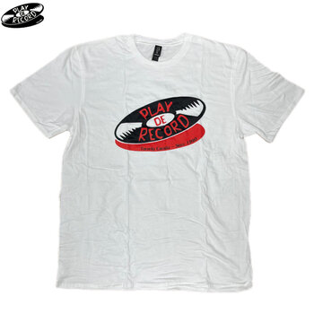 Play De Record Logo T-Shirt [WHITE]