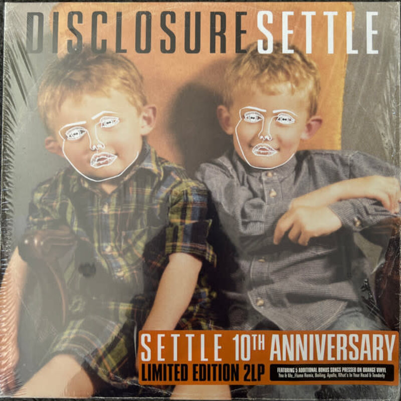 Disclosure - Settle 2LP (2023 Reissue), Orange Translucent, 10th Anniversary Edition