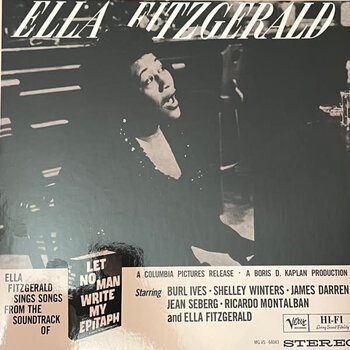 Ella Fitzgerald - Ella Fitzgerald Sings Songs From Let No Man Write My Epitaph LP (2023 Verve Acoustic Sounds Series Reissue), 180g
