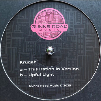 Krugah - This Iration In Version 12" (2023 Gunns Road Music), Red Translucent