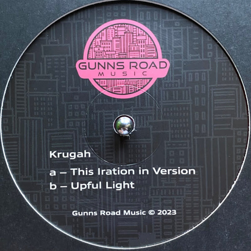 Krugah - This Iration In Version 12" (2023 Gunns Road Music), Red Translucent