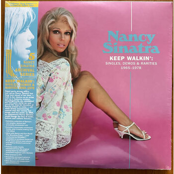Nancy Sinatra - Keep Walkin': Singles, Demos & Rarities 1965-1978 2LP (2023 Light In The Attic), Yellow