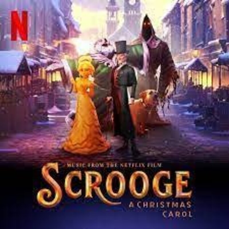 V/A - Scrooge A Christmas Carol LP (2023), Blue,Black Smoke Vinyl