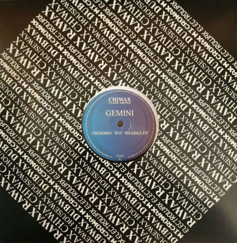 Gemini - Swimmin' Wit' Sharks EP 12" (2023 Chiwax Reissue)