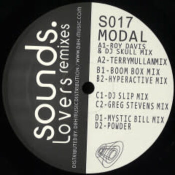Modal - Lovers Remixes 2x12" (2023 Reissue)