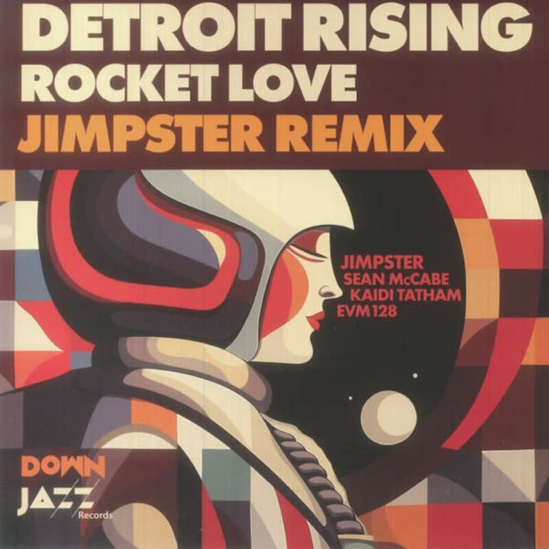 Detroit Rising – Rocket Love (Remixes) 12" (2023, Down Jazz Records)