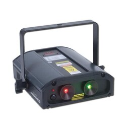AMERICAN DJ AMERICAN DJ GALAXIAN 3D GREEN & RED MULTI BEAM LASER w/ 3D GYRATION