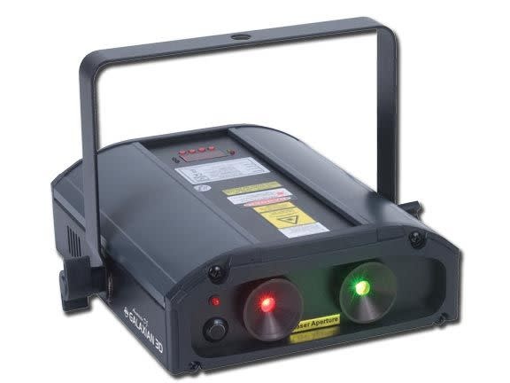 AMERICAN DJ AMERICAN DJ GALAXIAN 3D GREEN & RED MULTI BEAM LASER w/ 3D GYRATION