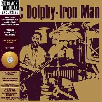 Eric Dolphy - Iron Man LP [RSDBF2023], Gold Nugget Vinyl