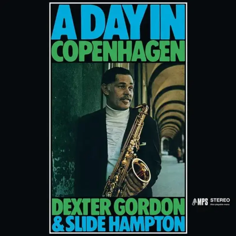 Dexter Gordon & Slide Hampton - A Day In Copenhagen LP [RSDBF2023], Sky Blue Vinyl