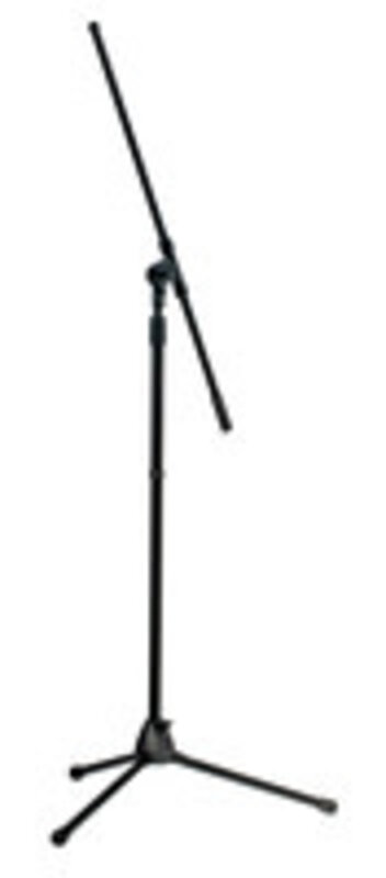 Yorkville MS-206B Economic Tripod Non-Telescopic Boom Stand [Black]