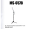 Yorkville MS-657B Deluxe Mic Stand w/ Boom [Black]