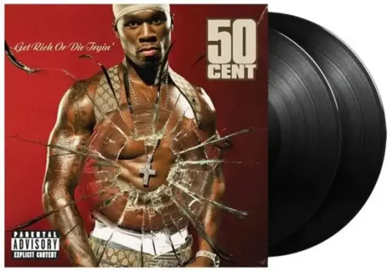 50 Cent - Get Rich Or Die Tryin' LP (2023 Reissue)
