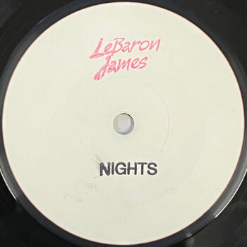 LeBaron James – Nights / Only We Know 7" (2019)