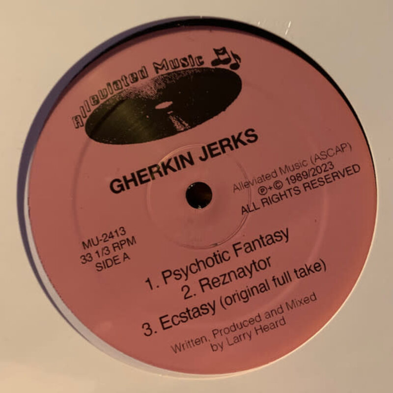 Gherkin Jerks – Psychotic Fantasy 12" (2023, Alleviated Records)