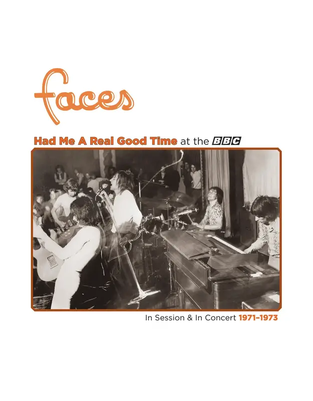 Faces - Had Me A Real Good Time At The BBC LP [RSDBF2023], Orange Vinyl, Limited 5000