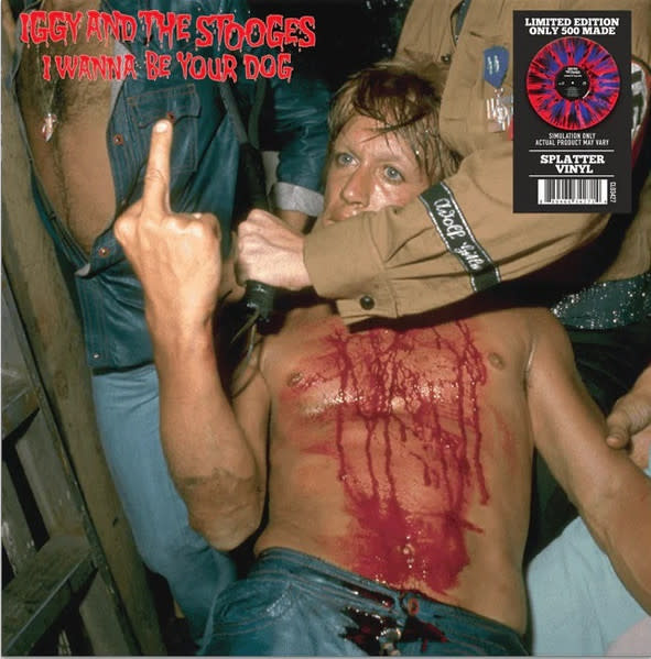 Iggy And The Stooges - I Wanna Be Your Dog LP (2023), Limited 500, Red/Blue/Black Splatter