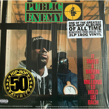 Public Enemy - It Takes A Nation Of Millions To Hold Us Back 2LP (2023 Reissue), 180g