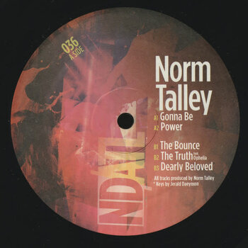 Norm Talley - Dearly Beloved 12" (2023 NDATL Muzik)