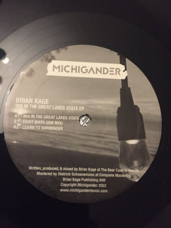 Brian Kage - 808 In The Great Lakes State EP 12" (2022)