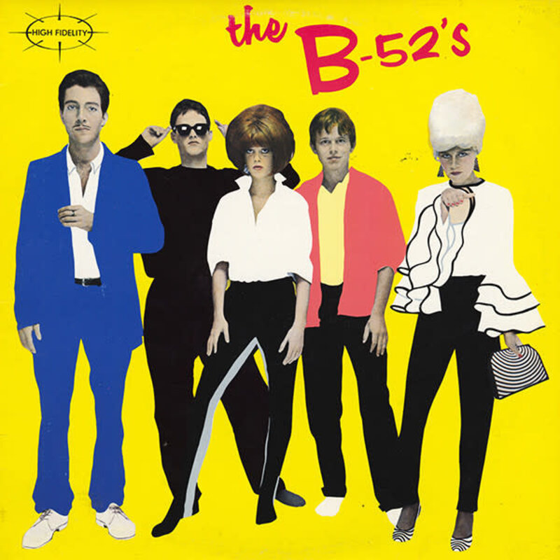 (VINTAGE) The B-52's - S/T LP [Cover:VG+,Disc:VG+] (1979,Canada)