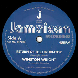 Winston Wright - Return Of The Liquidator 7" (2023 Reissue)