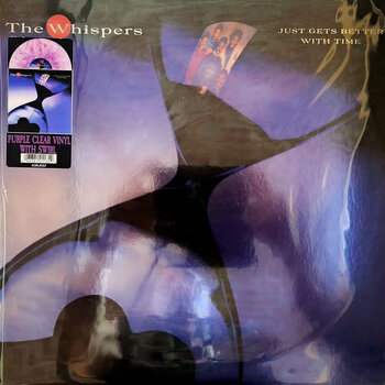 The Whispers - Just Gets Better With Time LP (2023 Unidisc Reissue), Purple Clear With Swirls