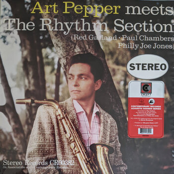 Art Pepper - Art Pepper Meets The Rhythm Section LP (2023 Craft Recordings Contemporary Records Acoustic Sounds Series Reissue)