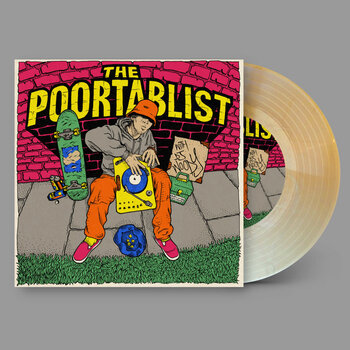 DJ Woody - The Poortablist / WoodWurk 7" (2023), Gold Vinyl