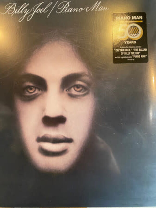 Billy Joel - Piano Man LP (2023 Reissue), 50th Anniversary