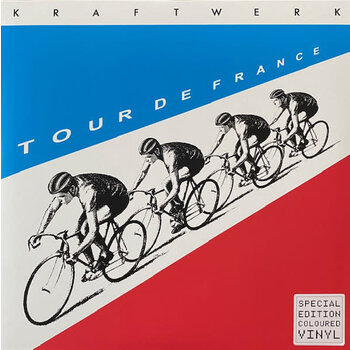 Kraftwerk - Tour De France 2LP (2020 Reissue), Red/Blue Vinyl