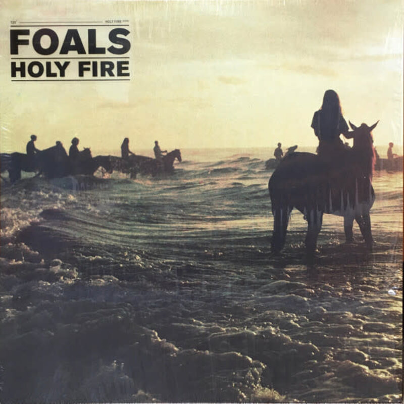 (VINTAGE) Foals - Holy Fire LP [Cover:VG+,Disc:NM] (2021 Reissue), No Hype Sticker