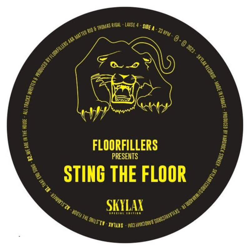 Floorfillers – Sting The Floor 12" (2023, Skylax)