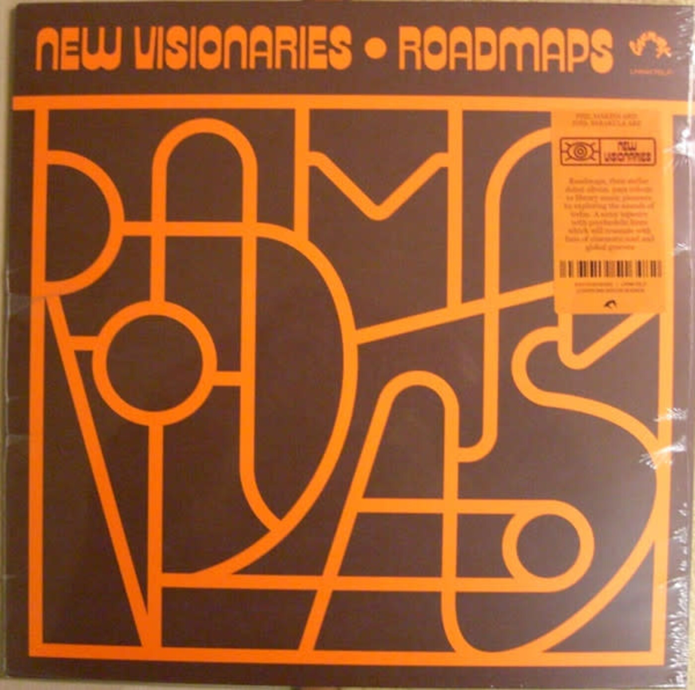 New Visionaries Roadmaps Lp 2024 Lovemonk Play De Record